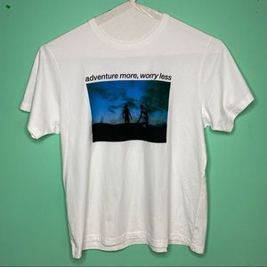 Men’s Ryan McGinley X Uniqlo White T shirt